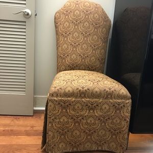 Fabric upholstered chair